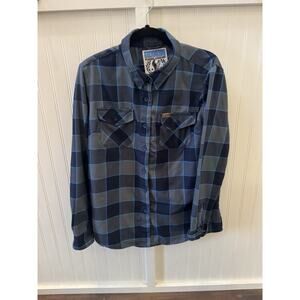 Dixxon Flannel Company The Wrench Plaid Flannel Button-Up Shirt - Women’s Blue